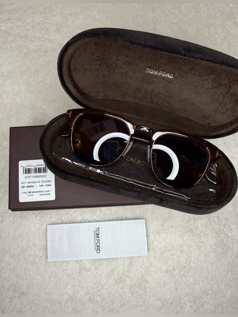 Tom Ford Henry Vintage Wayfarer FT0248 in Dark Tortoise, James Bond Style